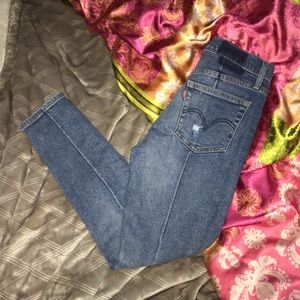 Size 27 Redone Levi’s